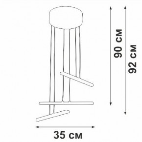 Подвесной светильник Vitaluce V3046 V3046-1/3S в Уфе - ufa.ok-mebel.com | фото 5