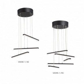 Подвесной светильник Vitaluce V3046 V3046-1/5S в Уфе - ufa.ok-mebel.com | фото 3