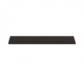 Полка ОРИОН для шкафа широкая, цвет Дуб Венге в Уфе - ufa.ok-mebel.com | фото 2
