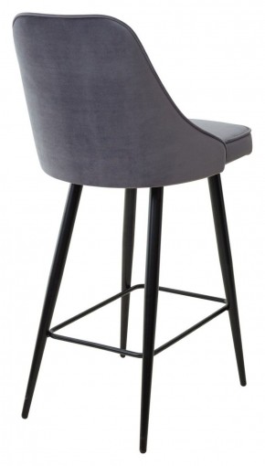 Полубарный стул NEPAL-PB СЕРЫЙ #27, велюр/ черный каркас (H=68cm) М-City в Уфе - ufa.ok-mebel.com | фото 7