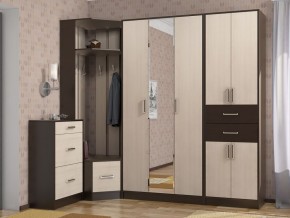 Прихожая ДИАНА-4 сек №10 (Венге/Дуб молочный) в Уфе - ufa.ok-mebel.com | фото 3