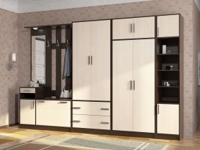 Прихожая ДИАНА-4 сек №3 (Венге/Дуб молочный) в Уфе - ufa.ok-mebel.com | фото 3