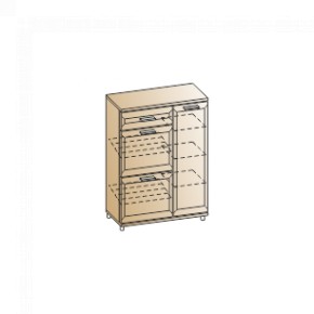 Прихожая Мелисса композиция 6 (Ясень Асахи) в Уфе - ufa.ok-mebel.com | фото 3