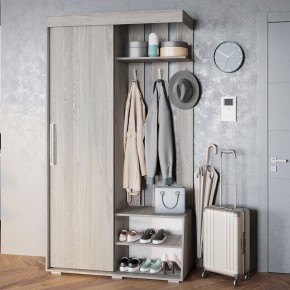 Прихожая Зара ПР-01 (ясень белый) в Уфе - ufa.ok-mebel.com | фото 3