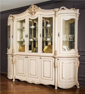 Сервант Джоконда 5-ств (крем) 2300 в Уфе - ufa.ok-mebel.com | фото