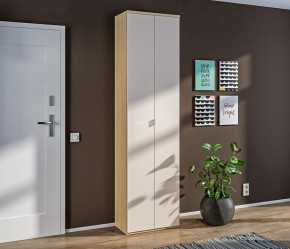 Шкаф 2 дверный Афина СБ-3312 (Дуб винченца/Кашемир серый) в Уфе - ufa.ok-mebel.com | фото 1