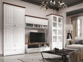 ВАЛЕНСИЯ Шкаф 2-х створчатый со стеклом в Уфе - ufa.ok-mebel.com | фото 3