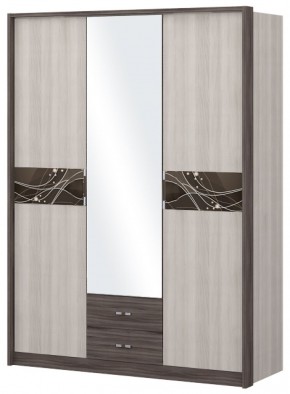 Шкаф 3-х дверный с зеркалом Шк68.2 МС Николь в Уфе - ufa.ok-mebel.com | фото