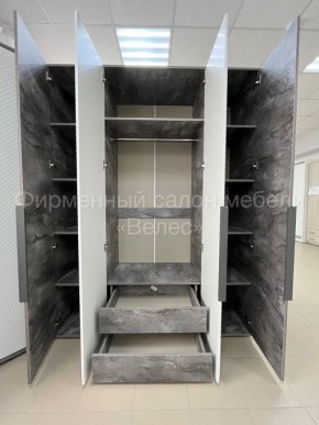 Шкаф 4-ств. для одежды "Лео" в Уфе - ufa.ok-mebel.com | фото 2
