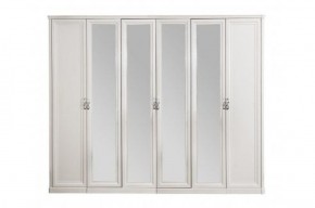 Шкаф 6-ти ств (2+2+2) с зеркалами Мишель (комплект) в Уфе - ufa.ok-mebel.com | фото 2