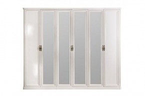Шкаф 6-ти ств (2+2+2) с зеркалами Натали (комплект) в Уфе - ufa.ok-mebel.com | фото 2