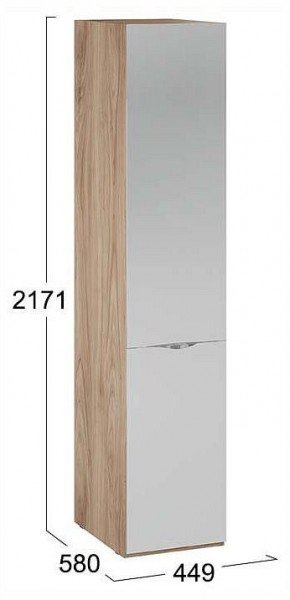 Шкаф для белья Глосс СМ-319.07.002 в Уфе - ufa.ok-mebel.com | фото 4
