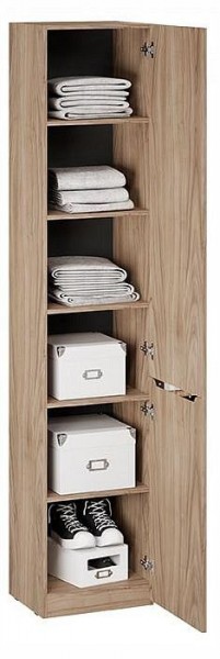 Шкаф для белья Глосс СМ-319.07.012 в Уфе - ufa.ok-mebel.com | фото 2