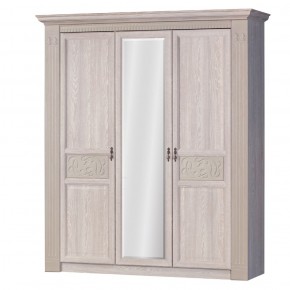Шкаф для одежды 3-х дверный №180 "Лючия" Дуб оксфорд серый в Уфе - ufa.ok-mebel.com | фото