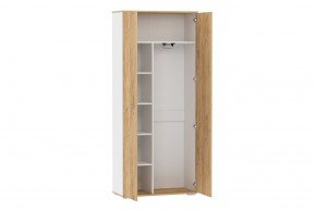 Шкаф для одежды НМ 040.42 "Санти" (Белый/Крафт Золотой) в Уфе - ufa.ok-mebel.com | фото 2