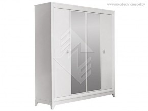 Шкаф для одежды Сабрина (ММ-302-01/04) с зеркалами в Уфе - ufa.ok-mebel.com | фото 1