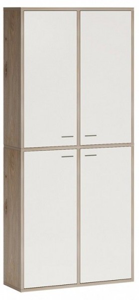 Шкаф книжный Домино СУ(ш2в2)+4ФГ в Уфе - ufa.ok-mebel.com | фото
