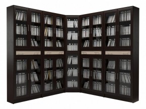 Шкаф книжный Мебелайн-24 в Уфе - ufa.ok-mebel.com | фото 2