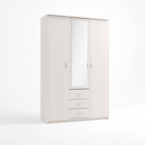 Шкаф комбинированный Дуэт Люкс с зеркалом в Уфе - ufa.ok-mebel.com | фото 6