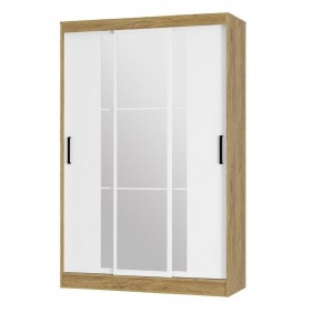 Шкаф-купе Тайм ШКК-03 (крафт/белый) в Уфе - ufa.ok-mebel.com | фото