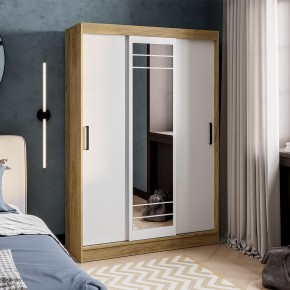 Шкаф-купе Тео ШКК-02 (крафт/белый) в Уфе - ufa.ok-mebel.com | фото