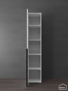 Шкаф Linnea MHR-1-2 2050х400х510 (Белый-М 11.1.1) в Уфе - ufa.ok-mebel.com | фото 4