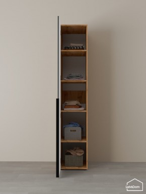Шкаф Linnea MHR-1-2 2050х400х510 (ДВ-М 11.1.25) в Уфе - ufa.ok-mebel.com | фото 4