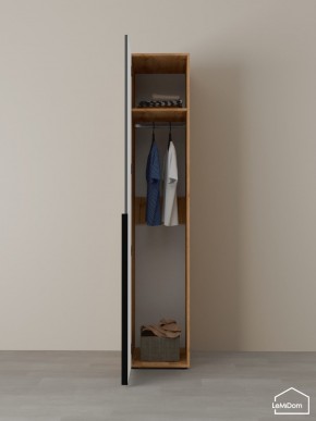 Шкаф Linnea MHR-1 2050х400х510 (ДВ-М 11.1.25) в Уфе - ufa.ok-mebel.com | фото 4