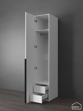 Шкаф Linnea MHR-1-3 2050х400х510 (Белый-М 11.1.1) в Уфе - ufa.ok-mebel.com | фото 7