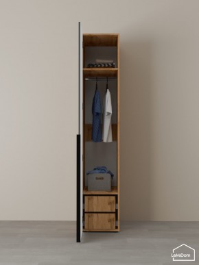 Шкаф Linnea MHR-1-3 2050х400х510 (ДВ-М 11.1.25) в Уфе - ufa.ok-mebel.com | фото 5