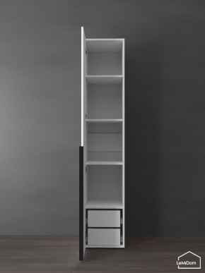 Шкаф Linnea MHR-1-4 2050х400х510 (Белый-М 11.1.1) в Уфе - ufa.ok-mebel.com | фото 7