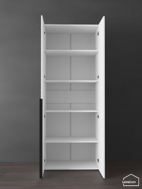Шкаф Linnea MHR-2-2 2050х800х510 (Белый-М 11.1.1) в Уфе - ufa.ok-mebel.com | фото 4