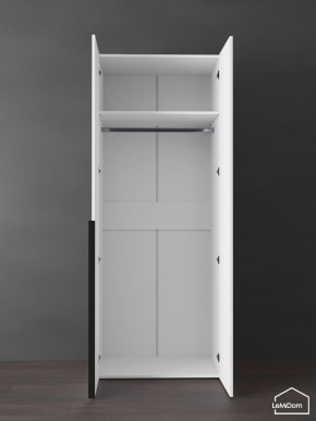 Шкаф Linnea MHR-2 2050х800х510 (Белый-М 11.1.2) в Уфе - ufa.ok-mebel.com | фото 4