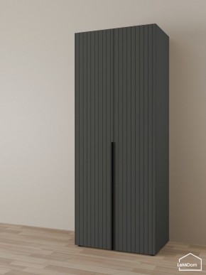 Шкаф Linnea MHR-2 2050х800х510 (Графит-М 11.1.25) в Уфе - ufa.ok-mebel.com | фото