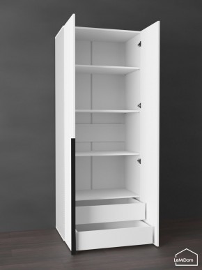 Шкаф Linnea MHR-2-4 2050х800х510 (Белый-М 11.1.2) в Уфе - ufa.ok-mebel.com | фото 5