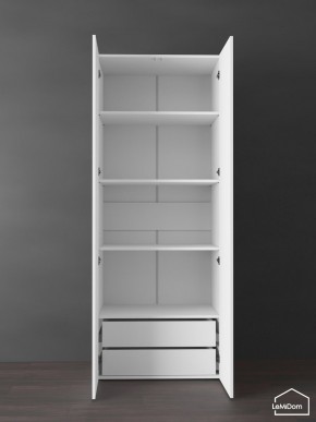 Шкаф Linnea MHR-2PO-4 2050х800х510 (Белый-М 11.1.2) в Уфе - ufa.ok-mebel.com | фото 5