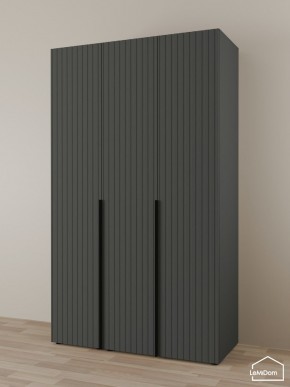 Шкаф Linnea MHR-3-1 2050х1200х510 (Графит-М 11.1.25) в Уфе - ufa.ok-mebel.com | фото