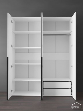 Шкаф Linnea MHR-4-2 2050х1600х510 (Белый-М 11.1.2) в Уфе - ufa.ok-mebel.com | фото 6
