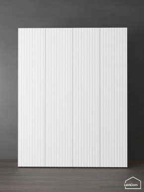 Шкаф Linnea MHR-4PO-1 2050х1600х510 (Белый-М 11.1.2) в Уфе - ufa.ok-mebel.com | фото 5
