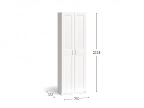 Шкаф МАКС двухдверный узкий, цвет белый в Уфе - ufa.ok-mebel.com | фото 3