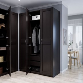 Шкаф МАКС однодверный, цвет Дуб Венге в Уфе - ufa.ok-mebel.com | фото 4