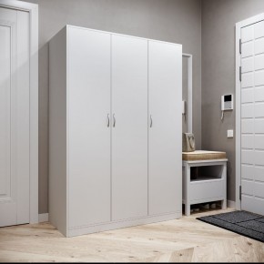 Шкаф ОРИОН трехдверный, цвет белый в Уфе - ufa.ok-mebel.com | фото 2