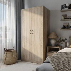 Шкаф ПЕГАС двухдверный, цвет Дуб Сонома в Уфе - ufa.ok-mebel.com | фото 4