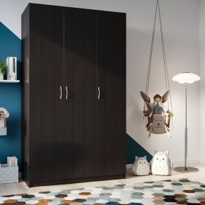 Шкаф ПЕГАС трехдверный, цвет Дуб Венге в Уфе - ufa.ok-mebel.com | фото 2