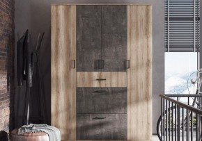 Шкаф платяной Паркинс в Уфе - ufa.ok-mebel.com | фото 4