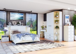 Шкаф "Милана" 2-х створчатый с 2 ящиками в Уфе - ufa.ok-mebel.com | фото 2