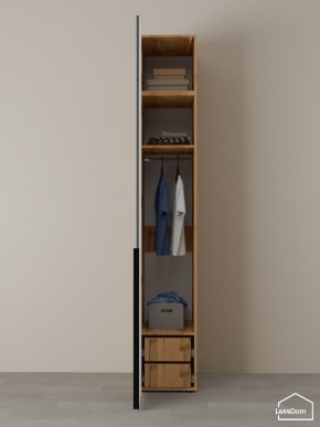 Шкаф с антресолью Linnea MHR-1A-3 2450х400х510 (ДВ-М 11.1.25) в Уфе - ufa.ok-mebel.com | фото 6