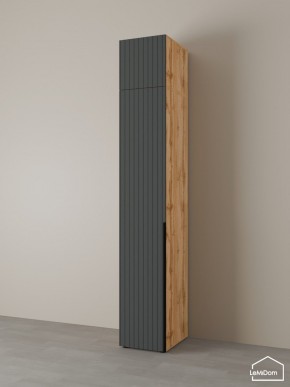 Шкаф с антресолью Linnea MHR-1A-3 2450х400х510 (ДВ-М 11.1.25) в Уфе - ufa.ok-mebel.com | фото 7