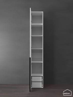 Шкаф с антресолью Linnea MHR-1A-4 2450х400х510 (Белый-М 11.1.2) в Уфе - ufa.ok-mebel.com | фото 6