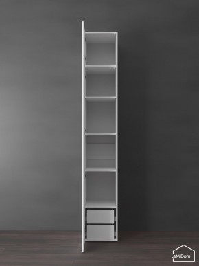 Шкаф с антресолью Linnea MHR-1POA-4 2450х400х510 (Белый-М 11.1.2) в Уфе - ufa.ok-mebel.com | фото 6